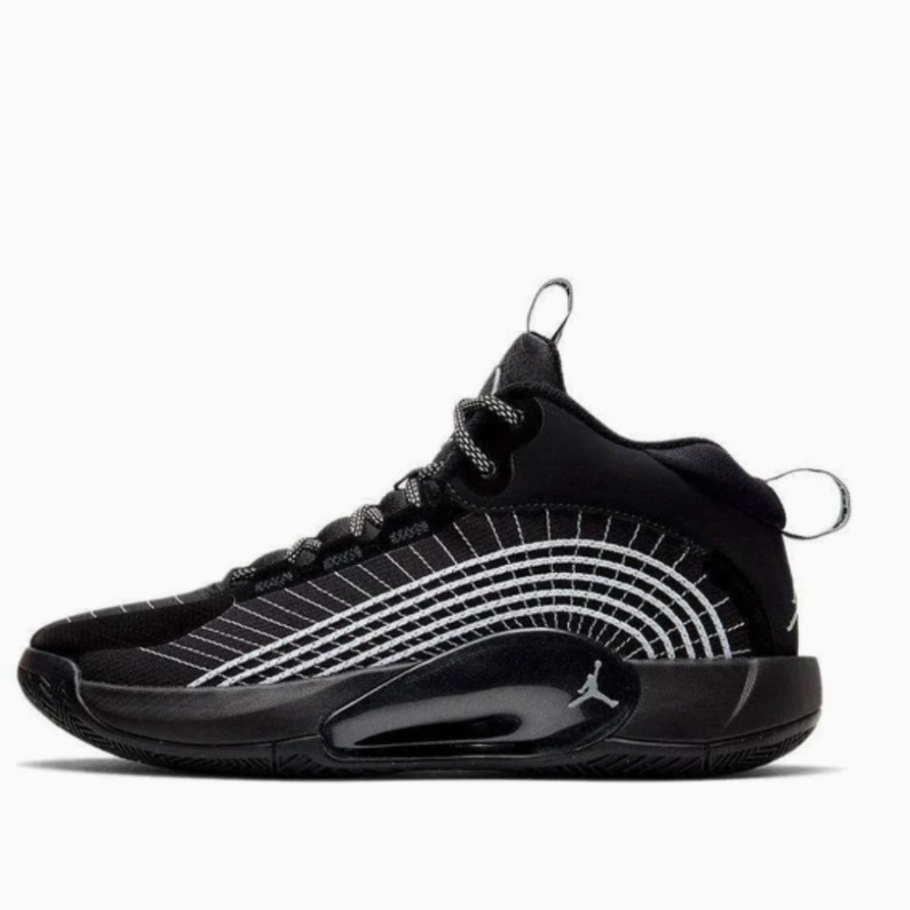 Nike Jordan Jumpman Black Metallic Silver Mens Basketball Shoes Sneakers 18 NEW
